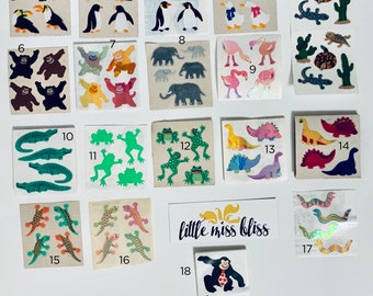 Vintage Sandylion Stickers - Animals Pt. 1 • UNUSED • CANADIAN MADE