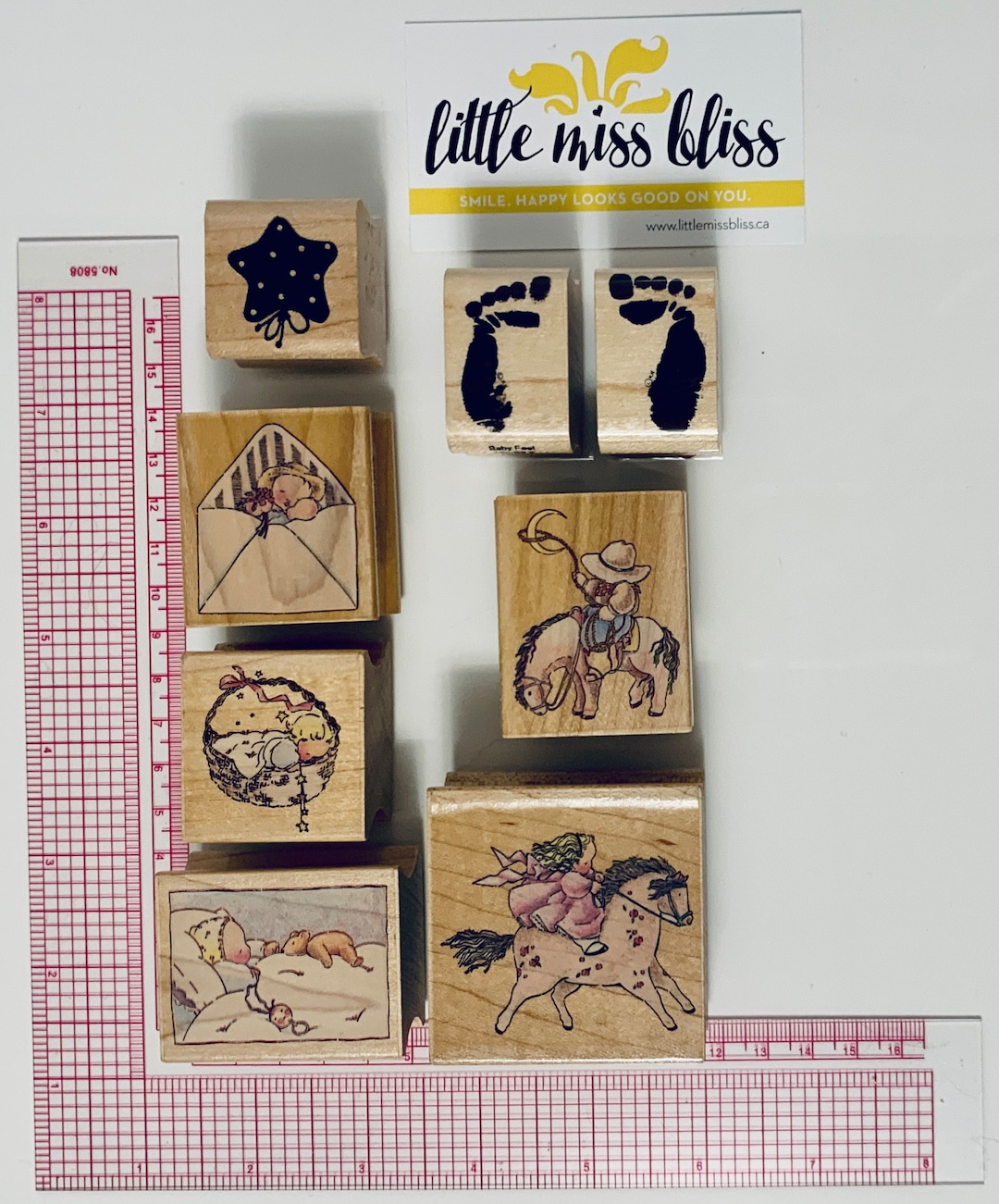 Vintage Rubber Stamps - Various Baby/child Stamps - Etsy