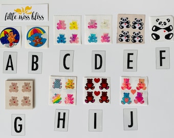 Vintage Sandylion Stickers - Bears • UNUSED • CANADIAN MADE