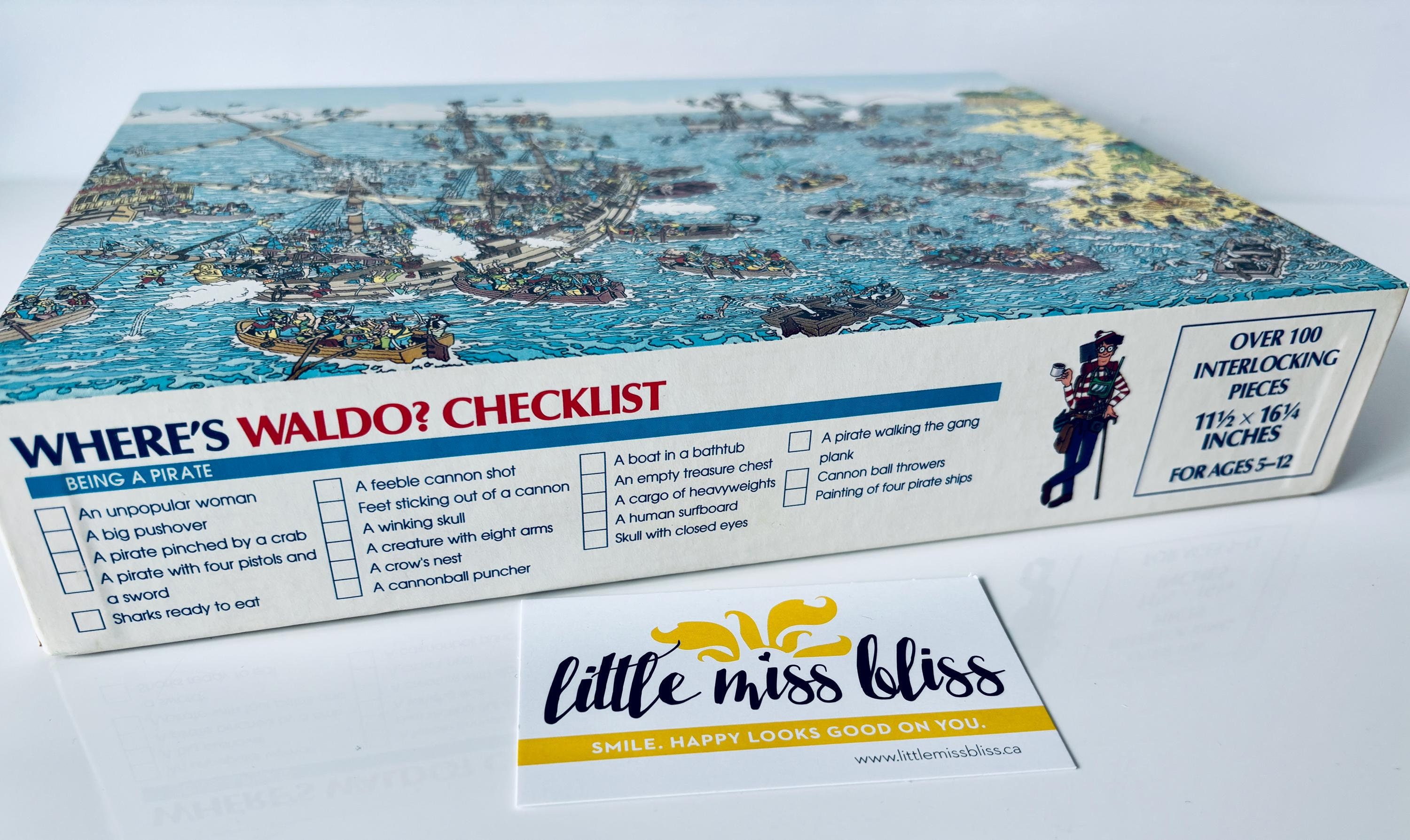 Vintage Where's Waldo? Being a Pirate Puzzle • UNUSED • - Etsy