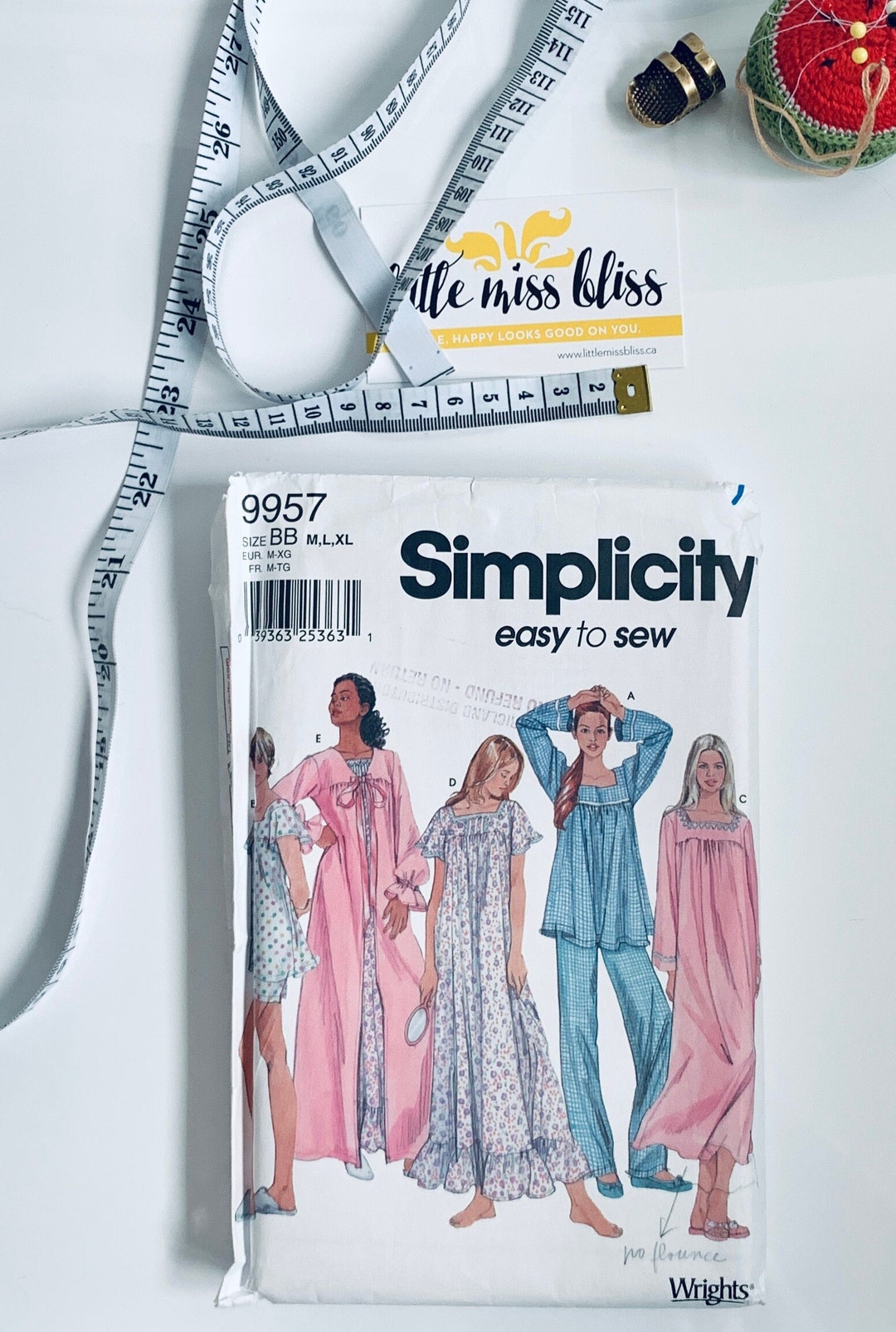 Vintage Simplicity 9957 Sewing Pattern - Factory Fold/uncut • UNUSED ...