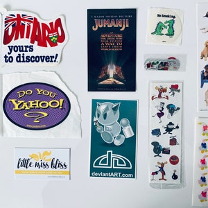 Vintage Sticker Sheets/Abziehbilder - Verschiedenes • UNBENUTZT •