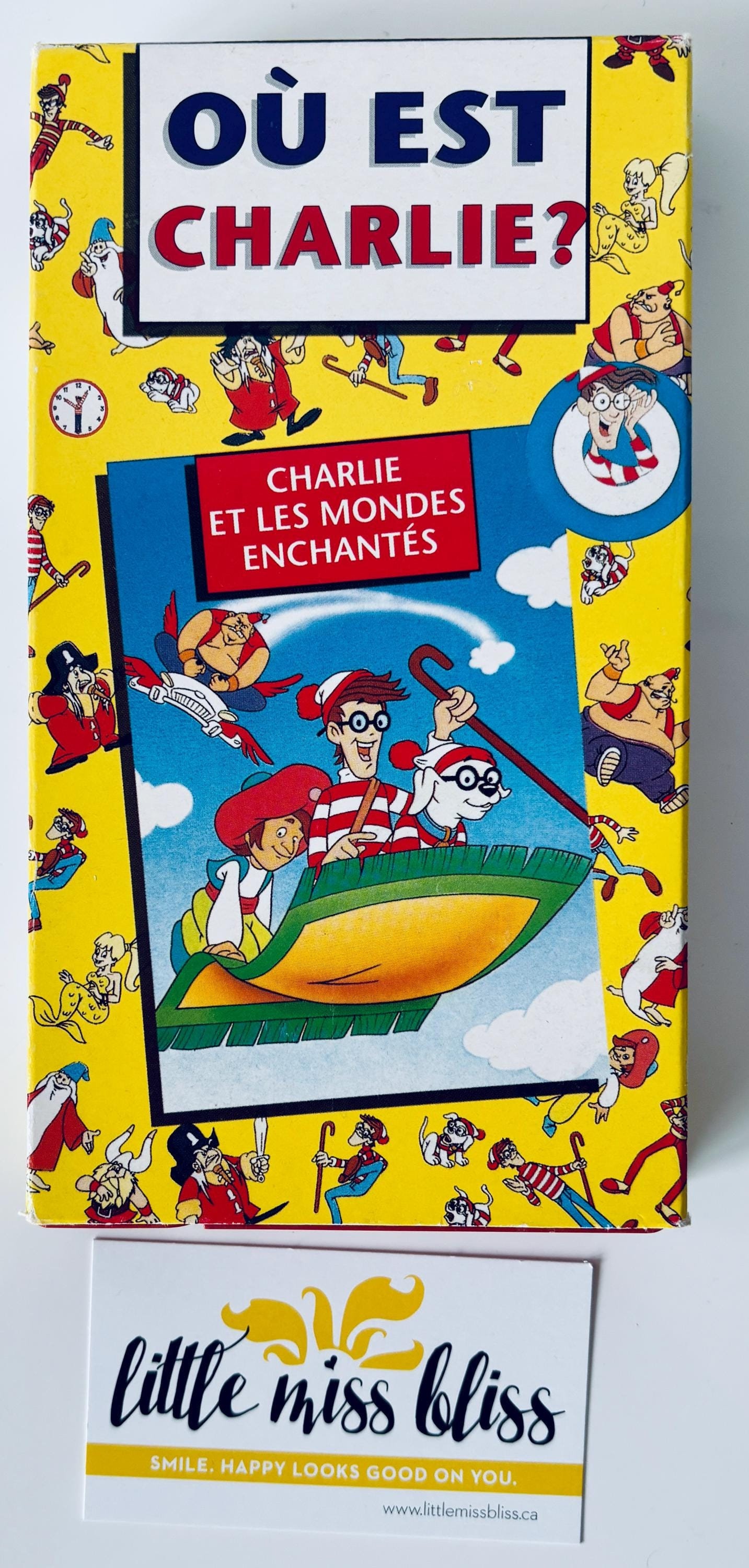 Vintage Video Tape - Où est Charlie? (Where's Waldo?)