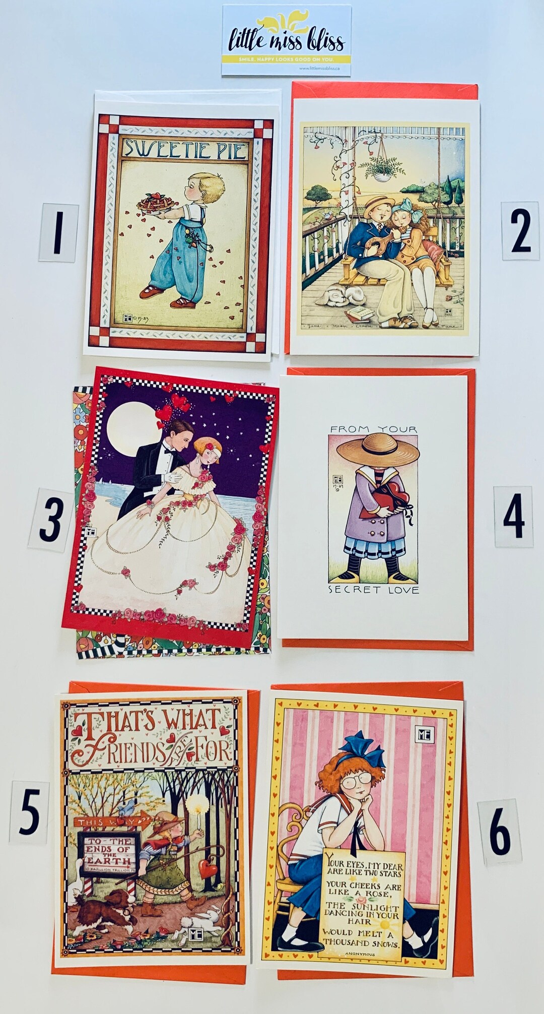 Vintage Mary Engelbreit Greeting Cards Valentine's Day Part 2