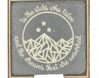 ACOTAR Coasters - Set of 4 -