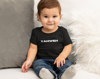 Yahweh Infant Shirt, Yahweh Infant T-shirt, Christian Gift, Faith Gift, Christian Shirts, Faith Baby T-shirts,b2g, Ammie Peters