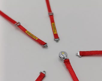 Kit de cinturón de arnés de 5 puntos para modelos 1/24, 1/25 y 1/18