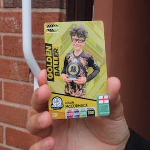 Gepersonaliseerde/aangepaste Golden Baller 2024/2025