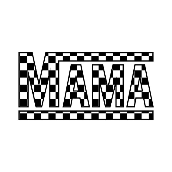 Checkered Mama Shoe Inspired SVG PNG Bundle, Gifts for Mom, Mama
