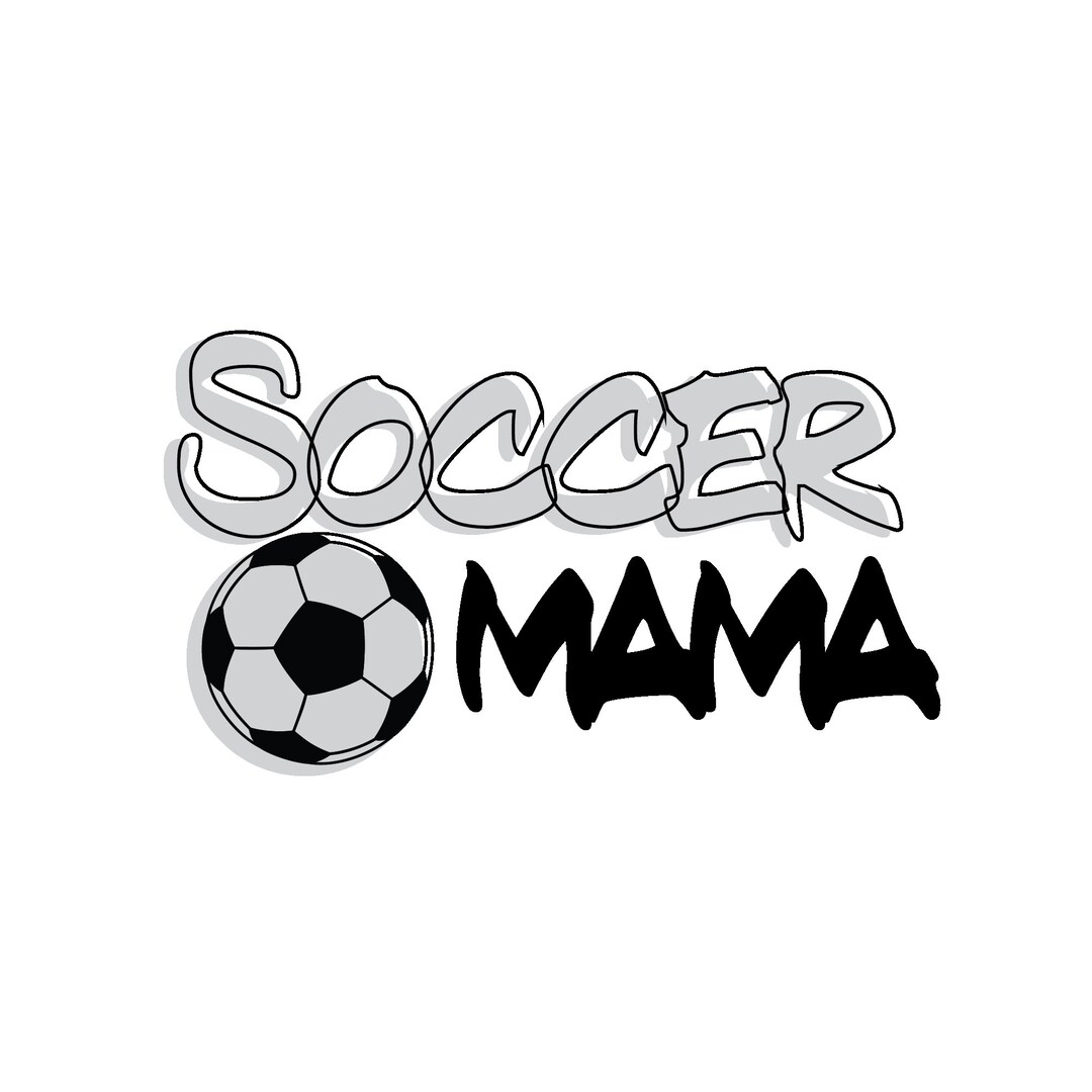 Soccer Mama SVG PNG Bundle, Sports Mom Gift, Printable Cricut SVG ...