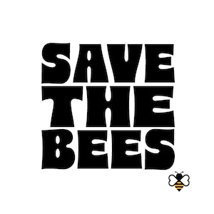 Save The Bees SVG/PNG Bundle l Honey Bee Digital Download l Bumble Bee Gift