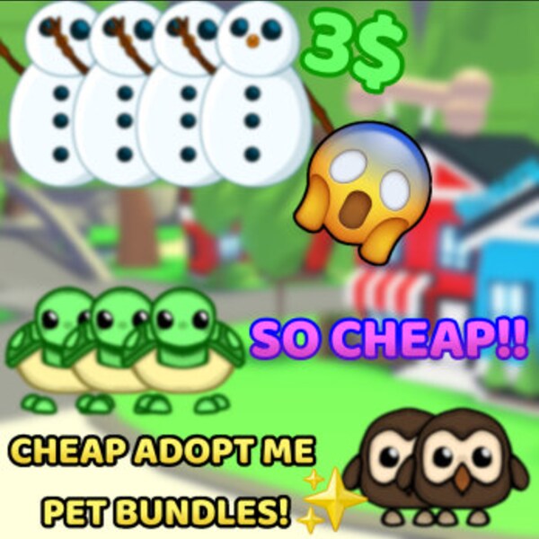 Adopt me pet bundles! cheap bundles, adopt me, Roblox, adopt me pets, pets, cheap adopt me pets, adopt me pet bundles, Fast delivery NFR MFR