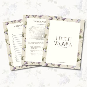 Pacchetto giochi Piccole Donne