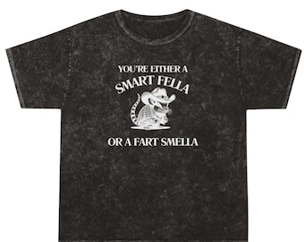Você é um cara inteligente ou Fart Smella Camisa estilo vintage, camiseta estranha, camiseta meme, camiseta retrô de desenho animado, camisa Cabybara, algodão relaxado
