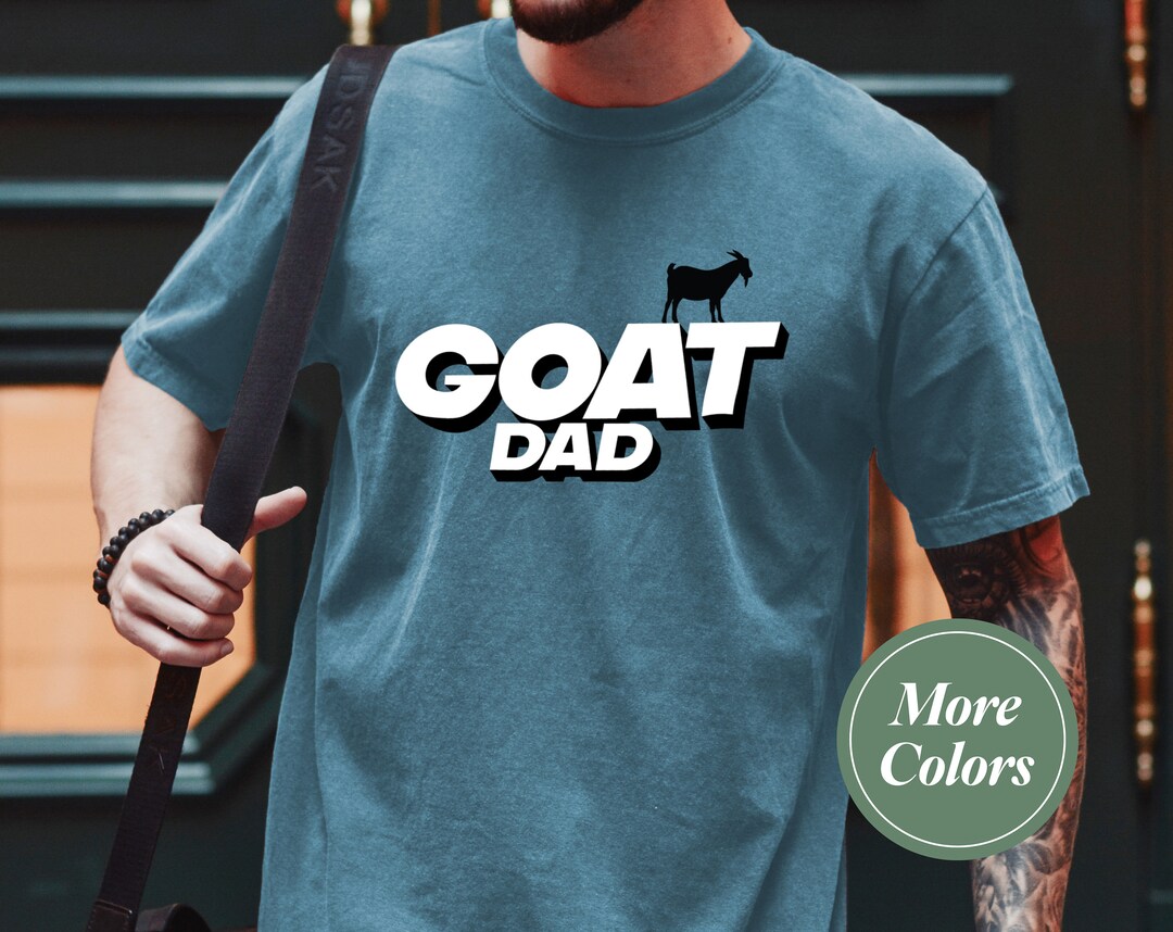 Goat Dad Comfort Colors® T-shirt, Goat Dad Gift - Etsy