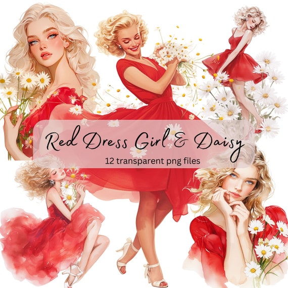 strapless open back dress Red, Black & White Polka Dot Halter Dress