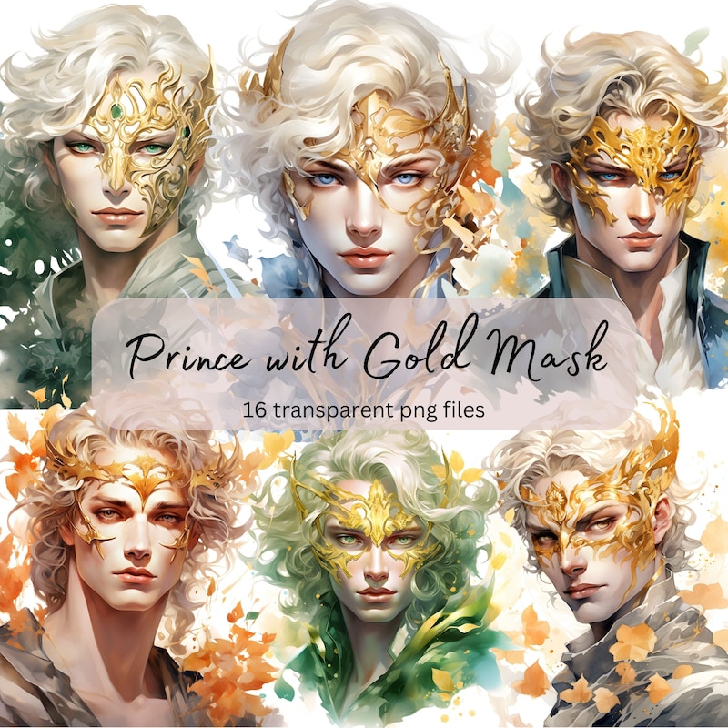 Prince Mask Etsy