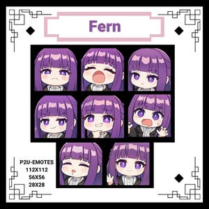 Fern Emotes, Twitch Emotes, YouTube Emotes, Discord Emotes