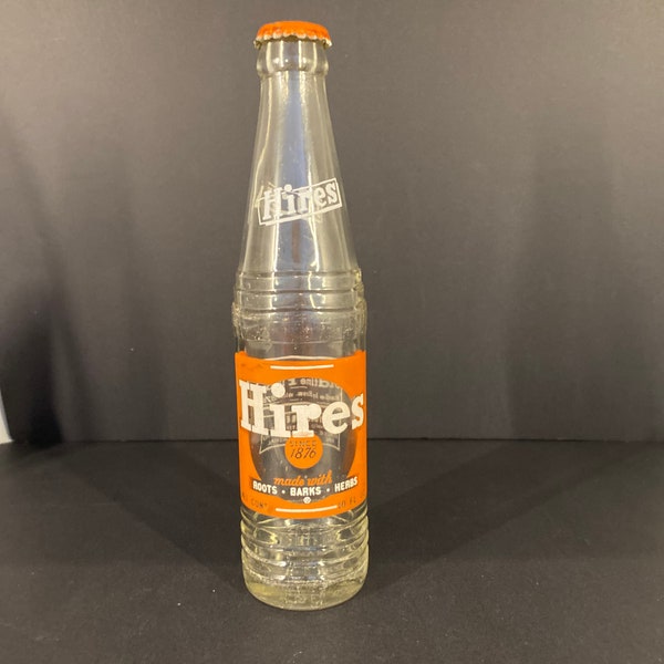 Vintage Hires Root Beer Bottle Etsy