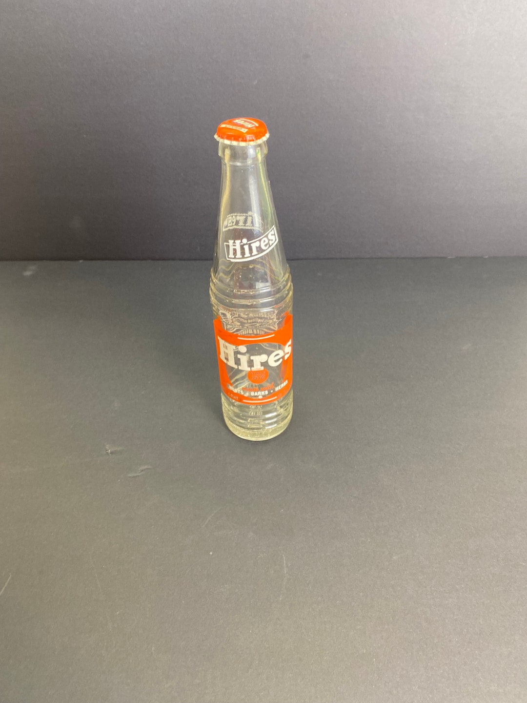 Vintage Hires Root Beer Bottle Etsy