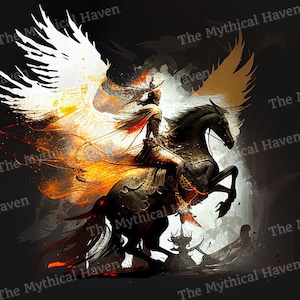 Valkyrie Rising: Inspiring Norse Mythology Wall Art