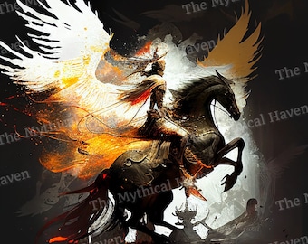 Valkyrie Rising: Inspiring Norse Mythology Wall Art