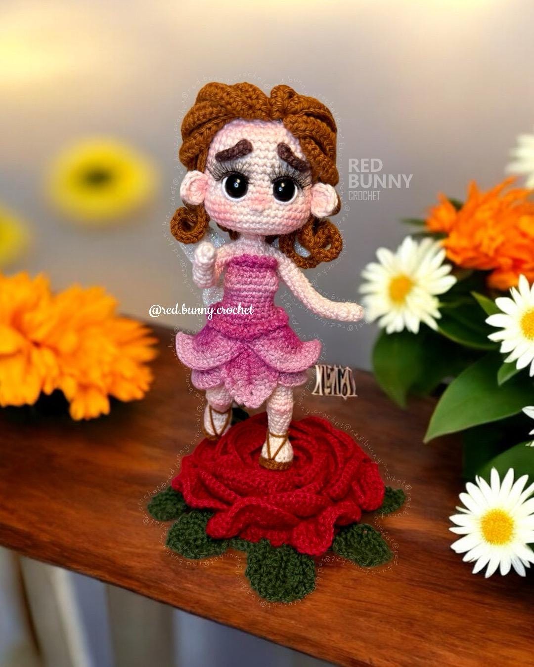 Garden fairy crochet pattern bundle 2 PDF Files Amigurumi doll ENGLISH & SPANISH - Thumbnail 4
