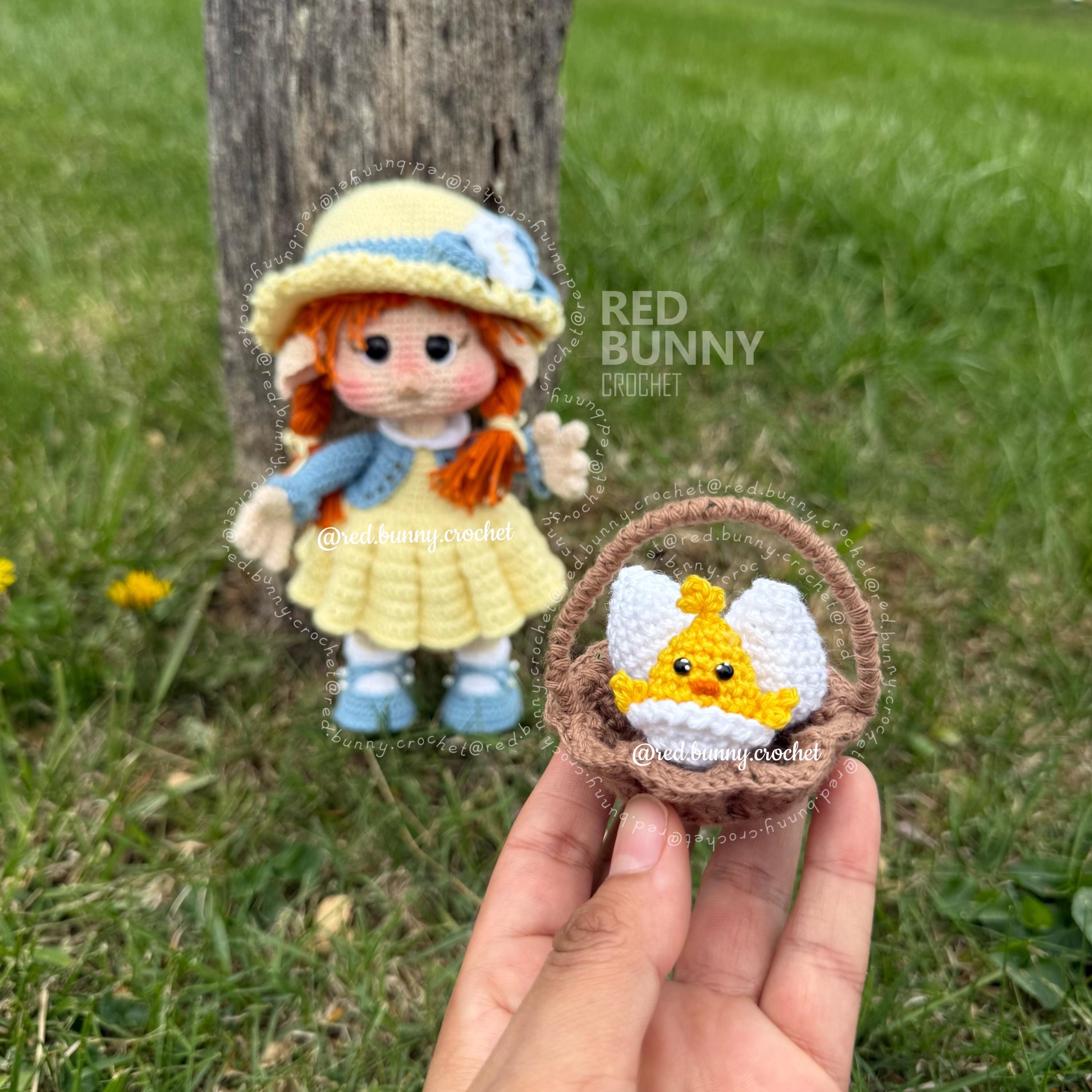 Farm elf crochet pattern bundle 2 PDF Files Amigurumi doll girl ENGLISH & SPANISH - Thumbnail 3