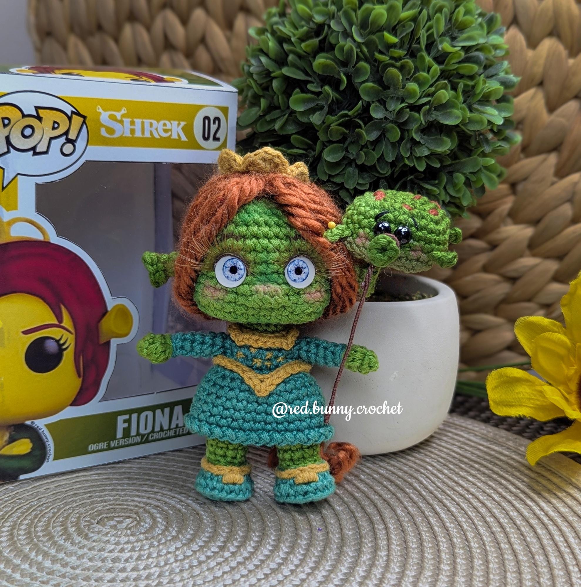 Ogre princess crochet pattern bundle 2 PDF Files Amigurumi doll ENGLISH & SPANISH - Thumbnail 2