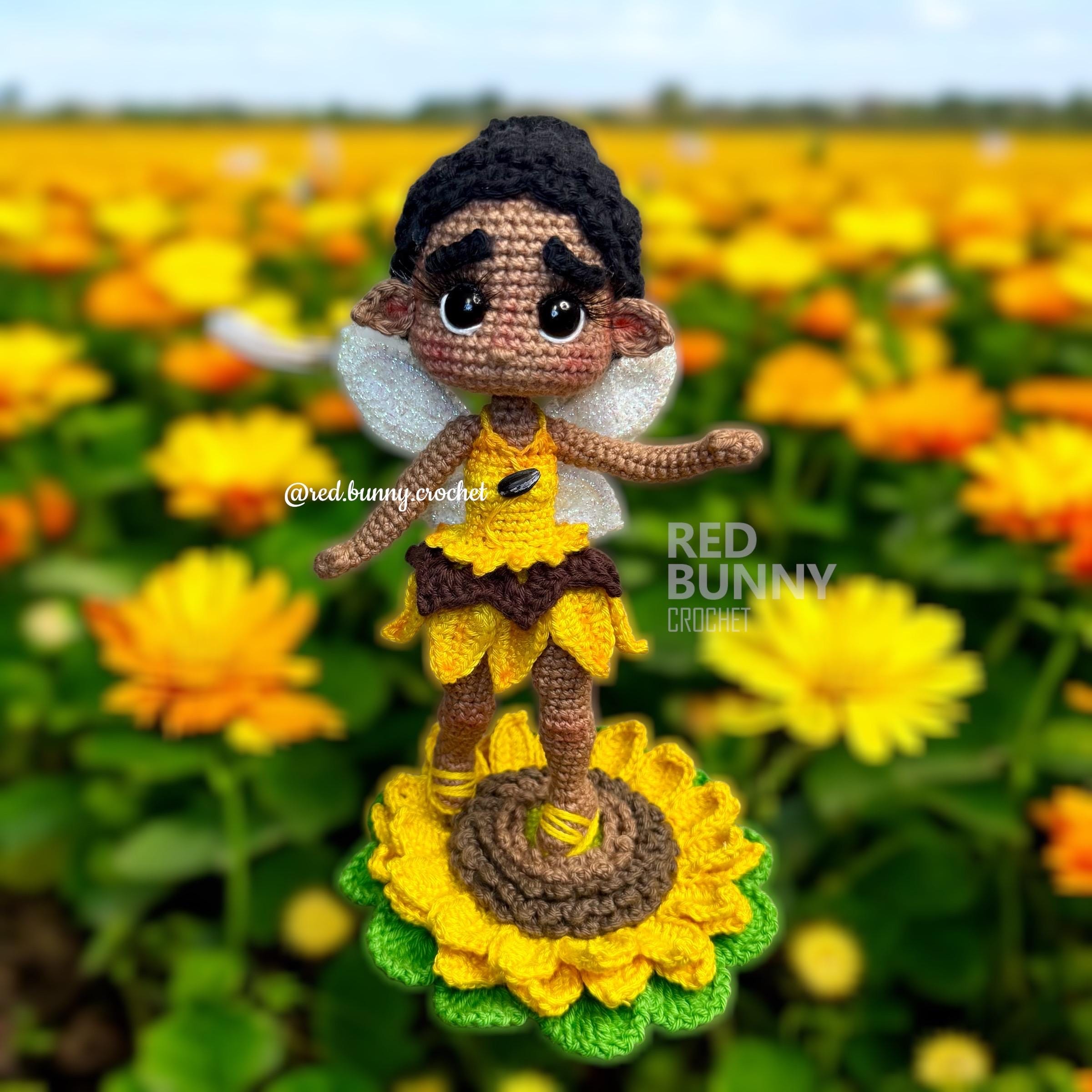 Light fairy crochet pattern bundle 2 PDF Files Amigurumi doll ENGLISH & SPANISH - Thumbnail 7