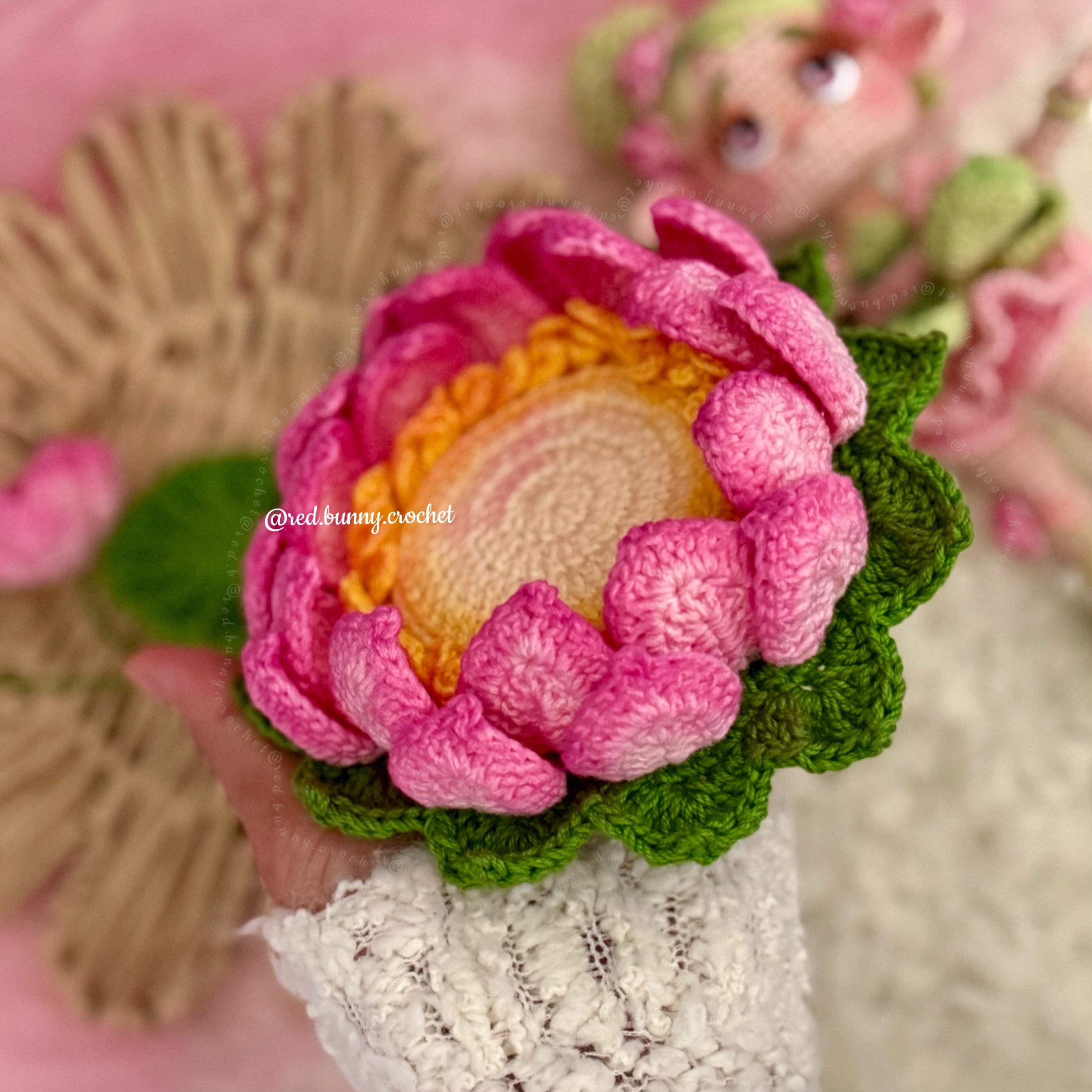 Elf Lily pad fairy crochet pattern bundle 2 PDF Files Amigurumi doll ENGLISH & SPANISH - Thumbnail 4