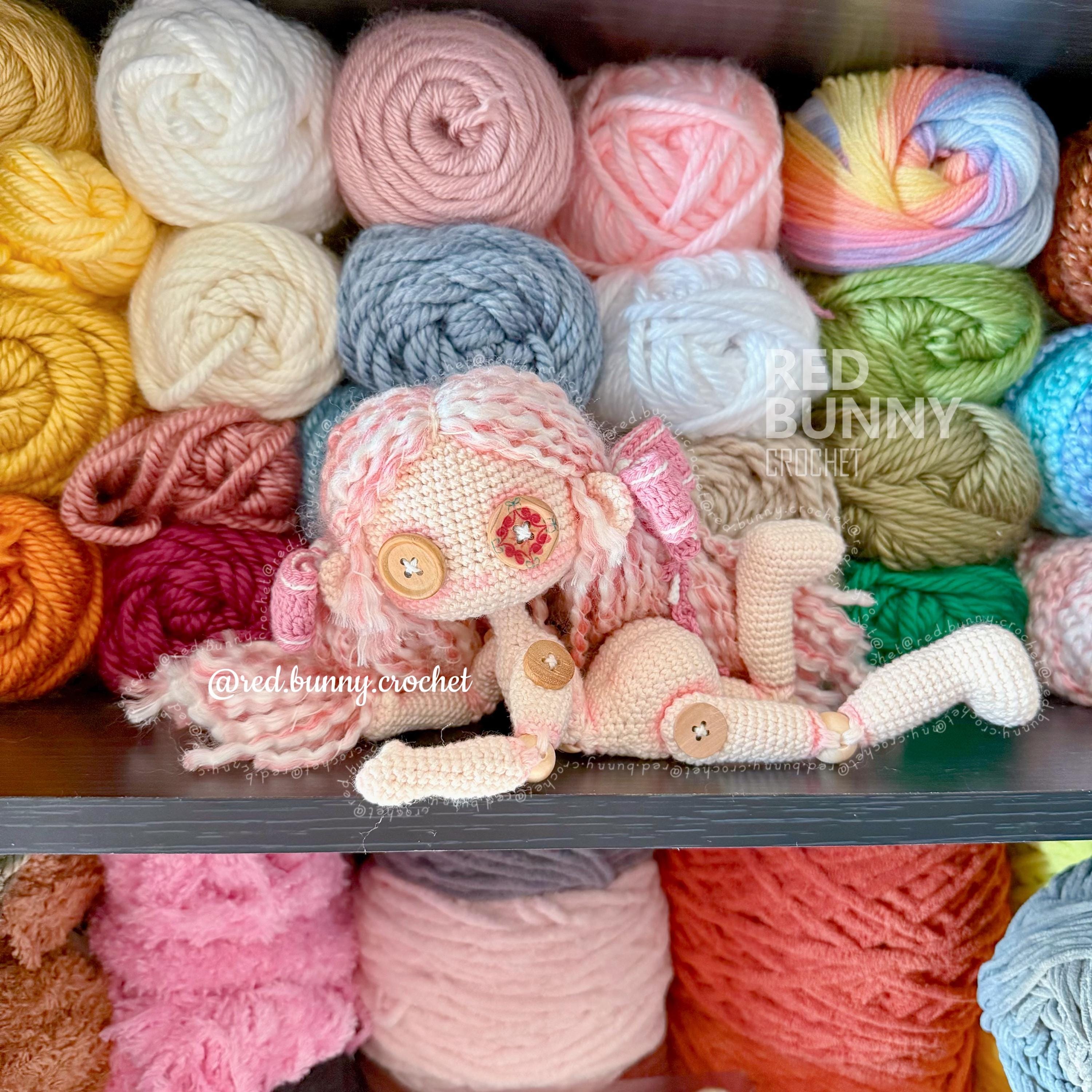 Ragdoll crochet pattern PDF File Amigurumi doll ENGLISH & SPANISH - Thumbnail 4