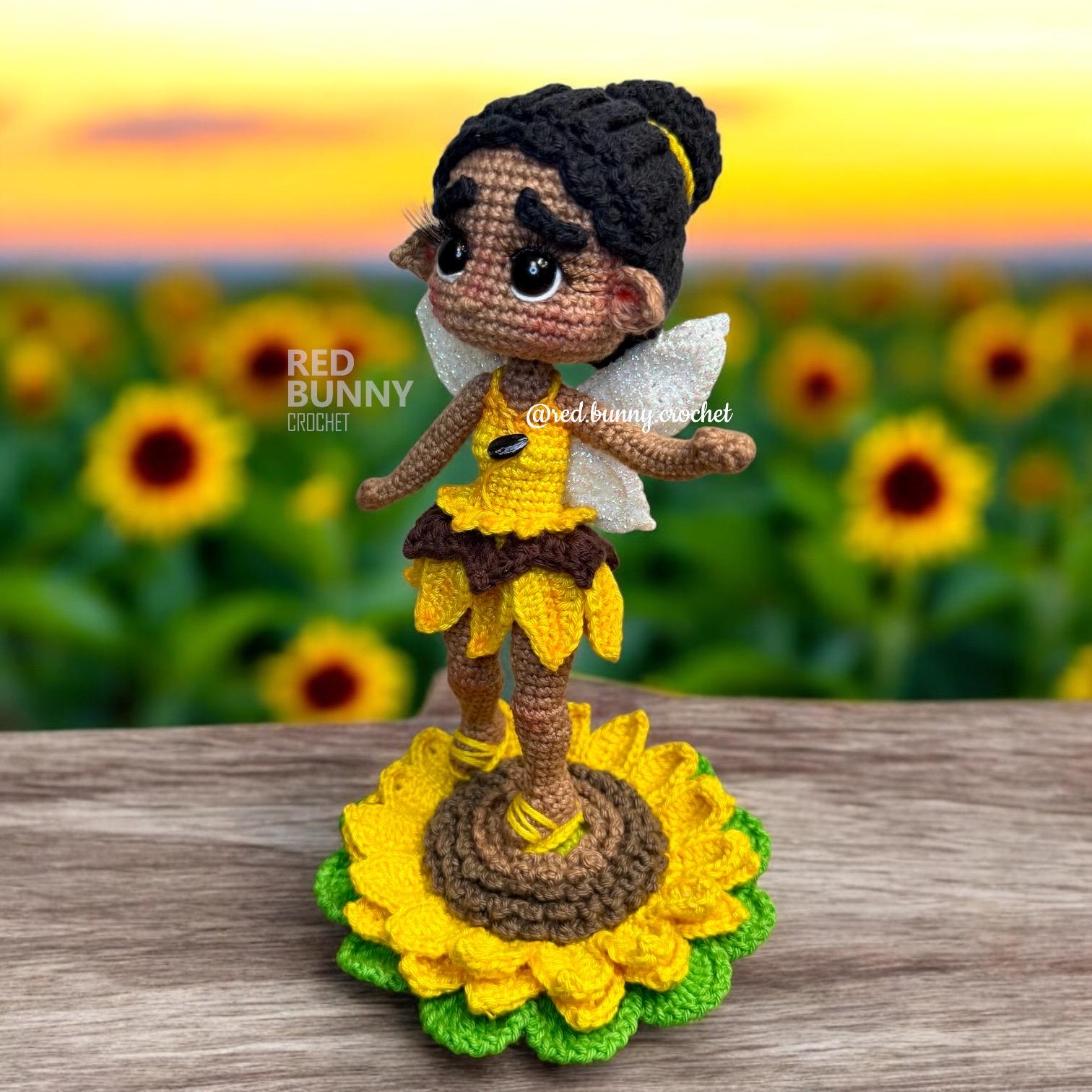 Light fairy crochet pattern bundle 2 PDF Files Amigurumi doll ENGLISH & SPANISH - Thumbnail 4