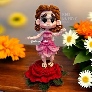 Garden fairy crochet pattern bundle 2 PDF Files Amigurumi doll ENGLISH & SPANISH