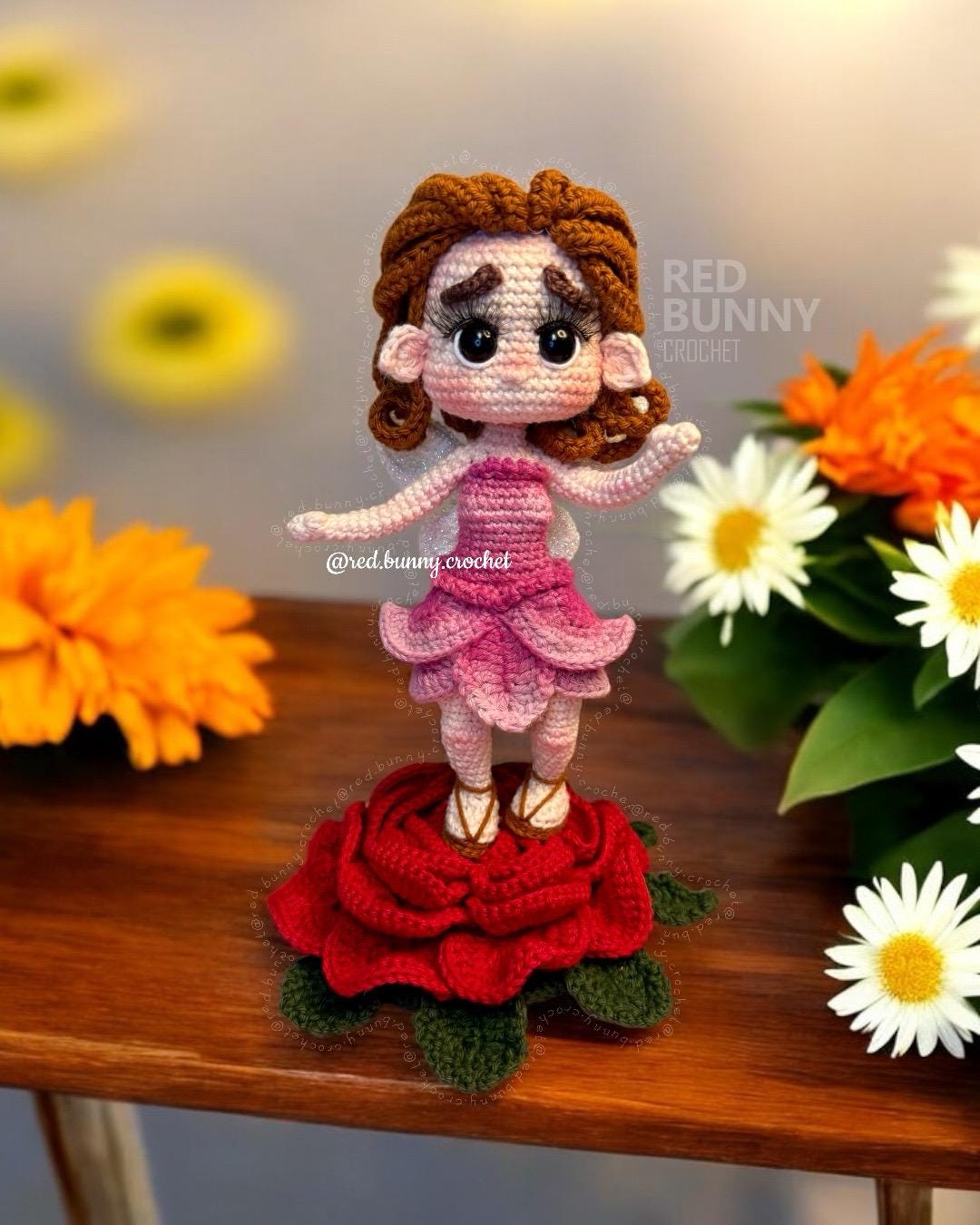 Garden fairy crochet pattern bundle 2 PDF Files Amigurumi doll ENGLISH & SPANISH