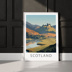 SCOTLAND Poster Country Art Travel Print Printable Art SCOTLAND Art Print Wall Art, Home Decor Instant Download Gift For Her Gift For Him