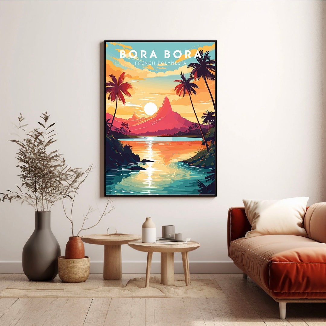 Bora Bora Print Bora Bora Poster Printable Instant Download - Etsy