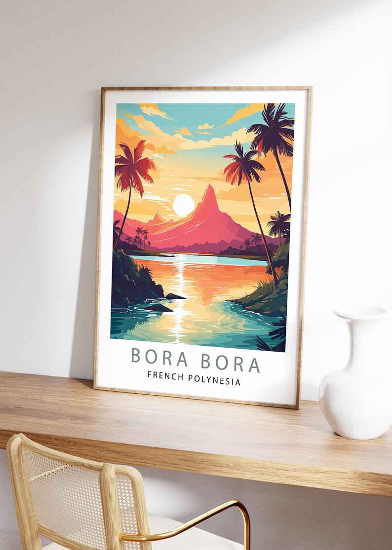 Bora Bora Print Bora Bora Poster Printable Instant Download - Etsy