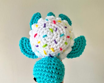 Crochet Ice Cream Sea Turtle
