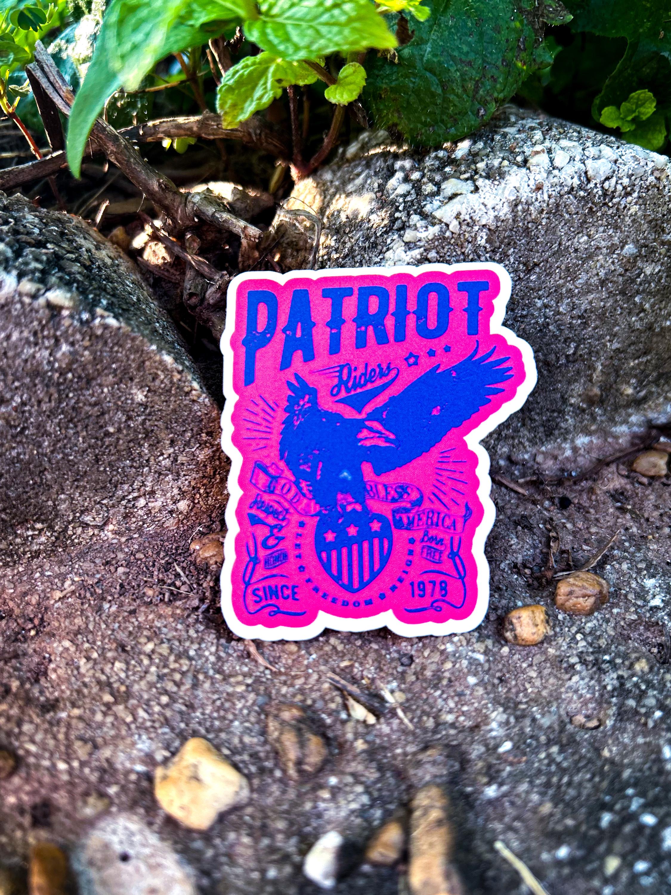 Patriotic Sticker, USA Sticker, Vinyl Sticker, Waterproof Sticker, Pro ...