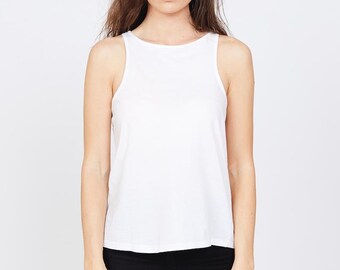 Organic Cotton Tank Top: Slim Fit, GOTS Certified, Made in Australia
