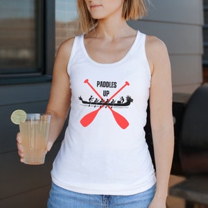 Dragon Boat Racing Tank, Paddles Up Tank, Dragon Boating, Dragon Boat Racing, Dragon Boating Tank, Dragon Boater Gift, Dragon Boating Gift