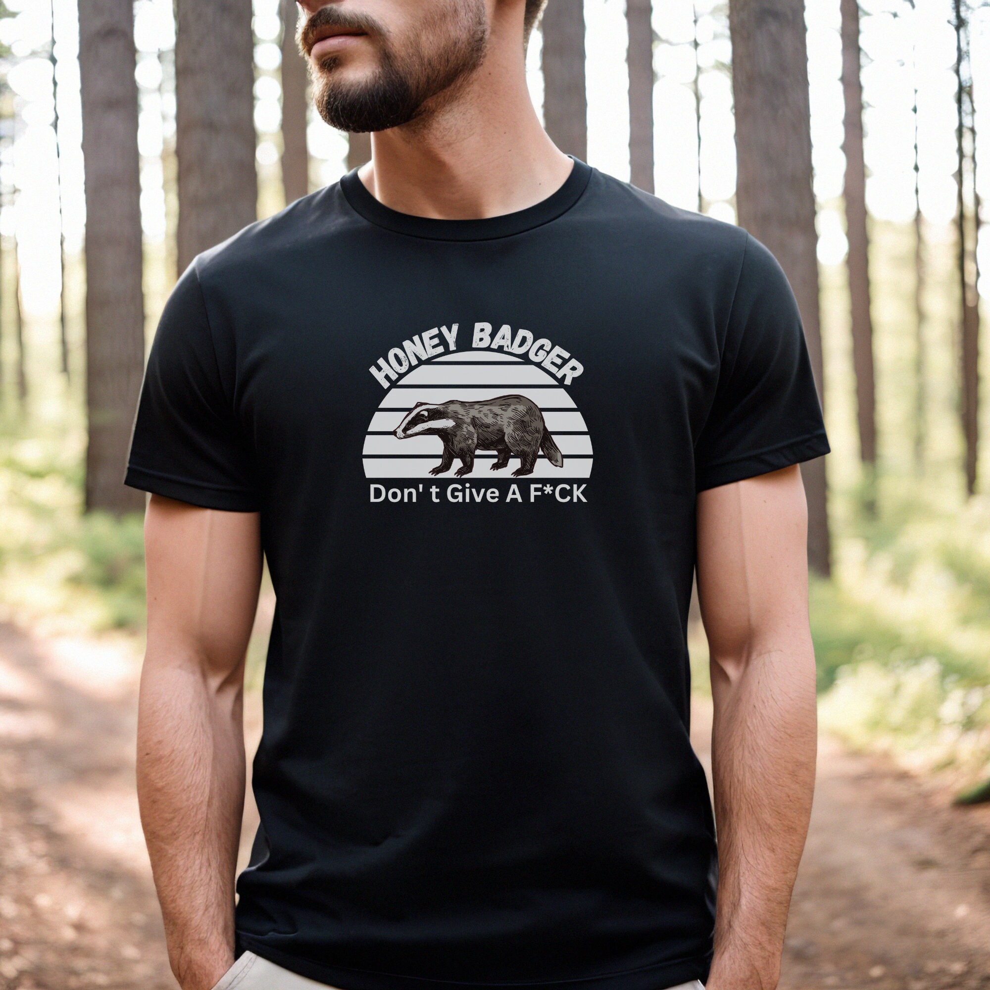 Honey Badger Tshirt, Honey Badger Tees, Funny Honey Badger Tees, Fun