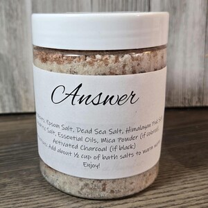 ATEEZ Kpop-Inspired Bath Salts - Answer