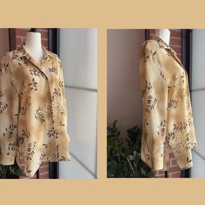 Camisa vintage de la colección Nygard de los años 90, talla 8