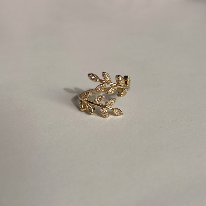 18k Gold Filled Adjustable Rings | Everyday Rings - Etsy