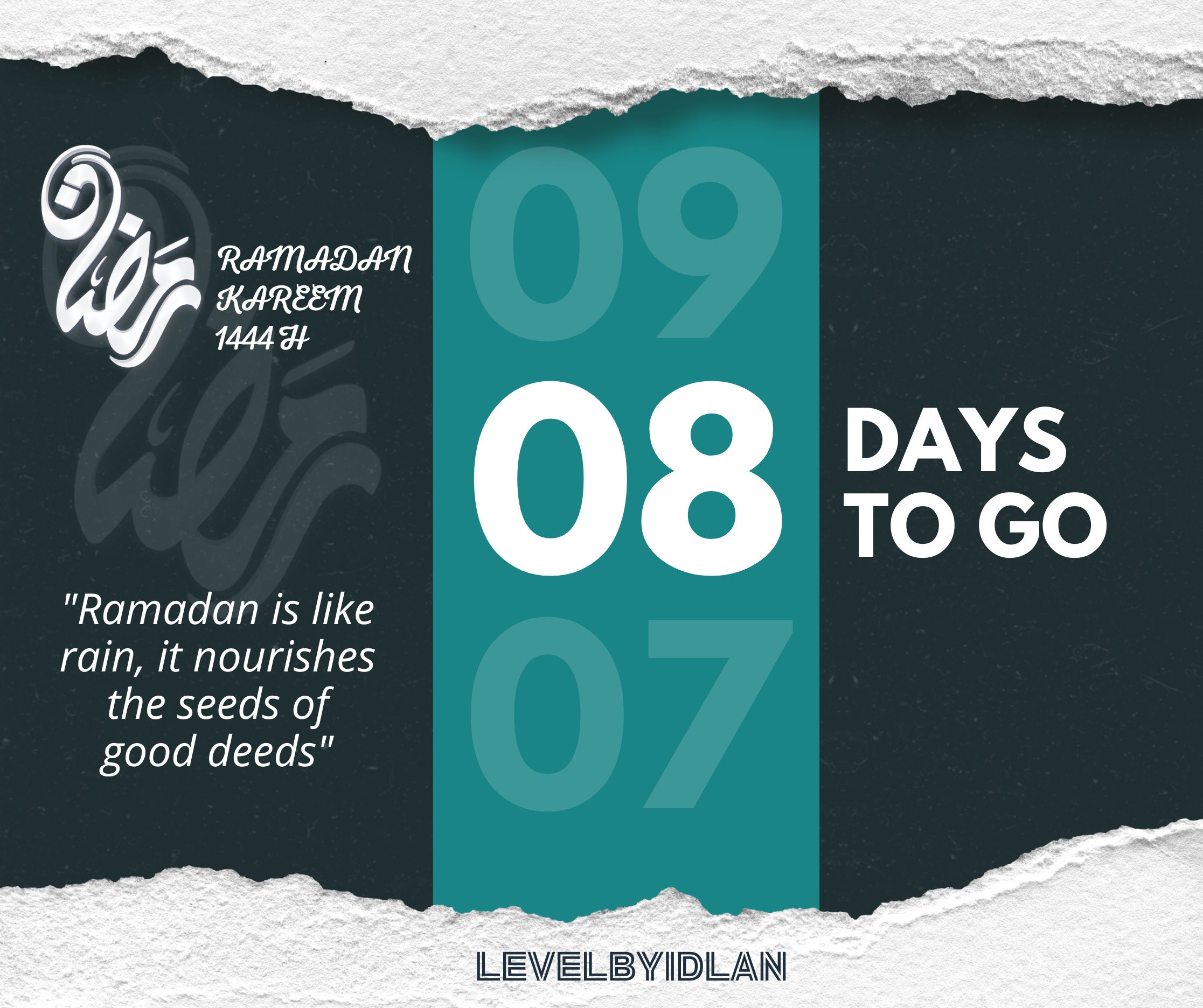 Elegant countdown 10 days version etsy