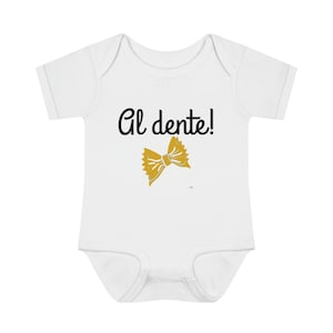 Al dente! Body neonato a costine