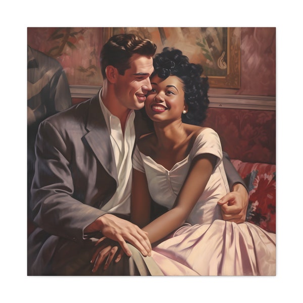 Interracial Couple Etsy