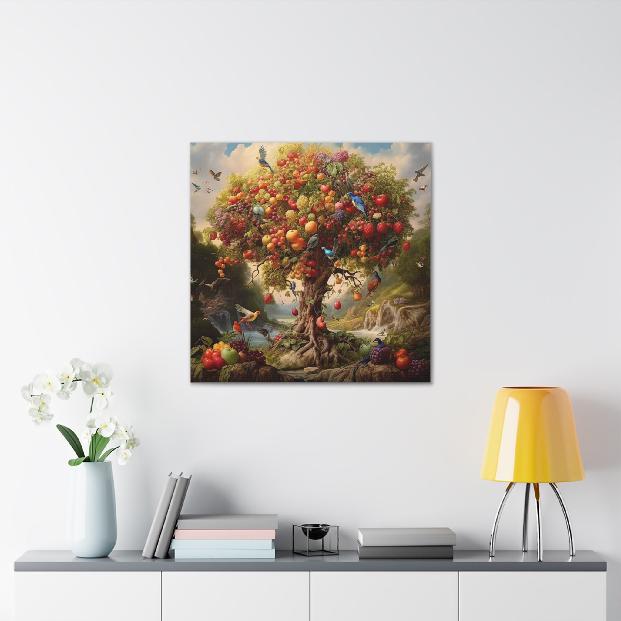 Tree of Life Wall Art Abundance Beauty Art Print Tree of Life Colorful